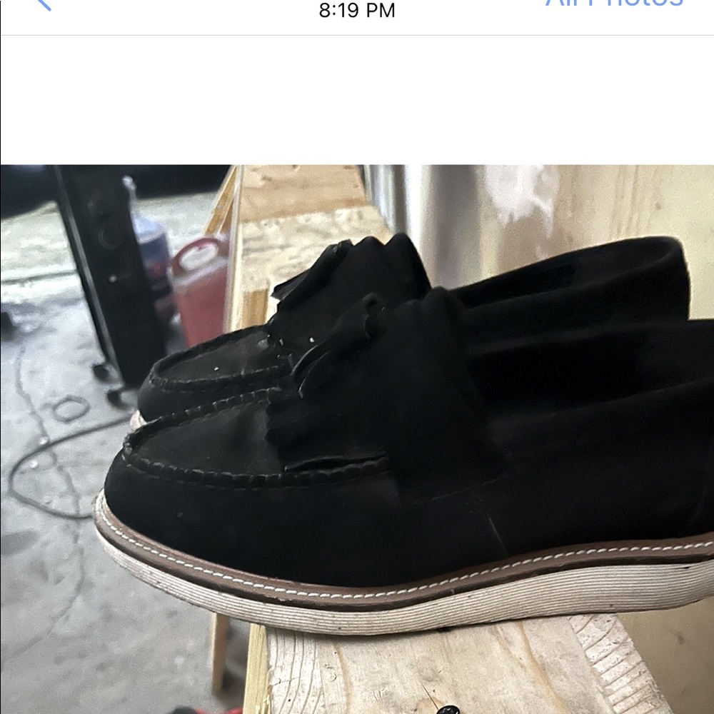 Doc Martens penny loafer like w tastle.